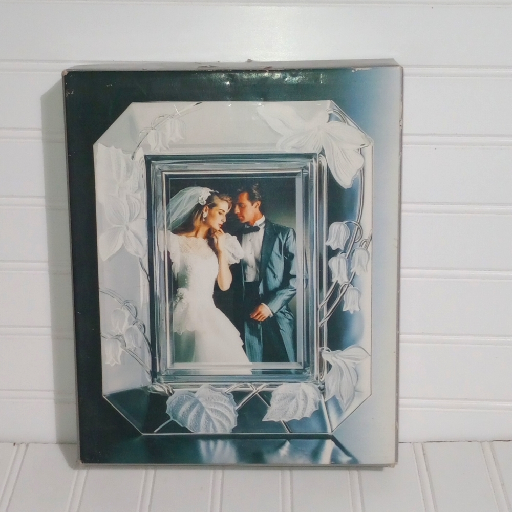 CCO | CRYSTAL PICTURE FRAME | 6"1/2" X 4" 1/2"